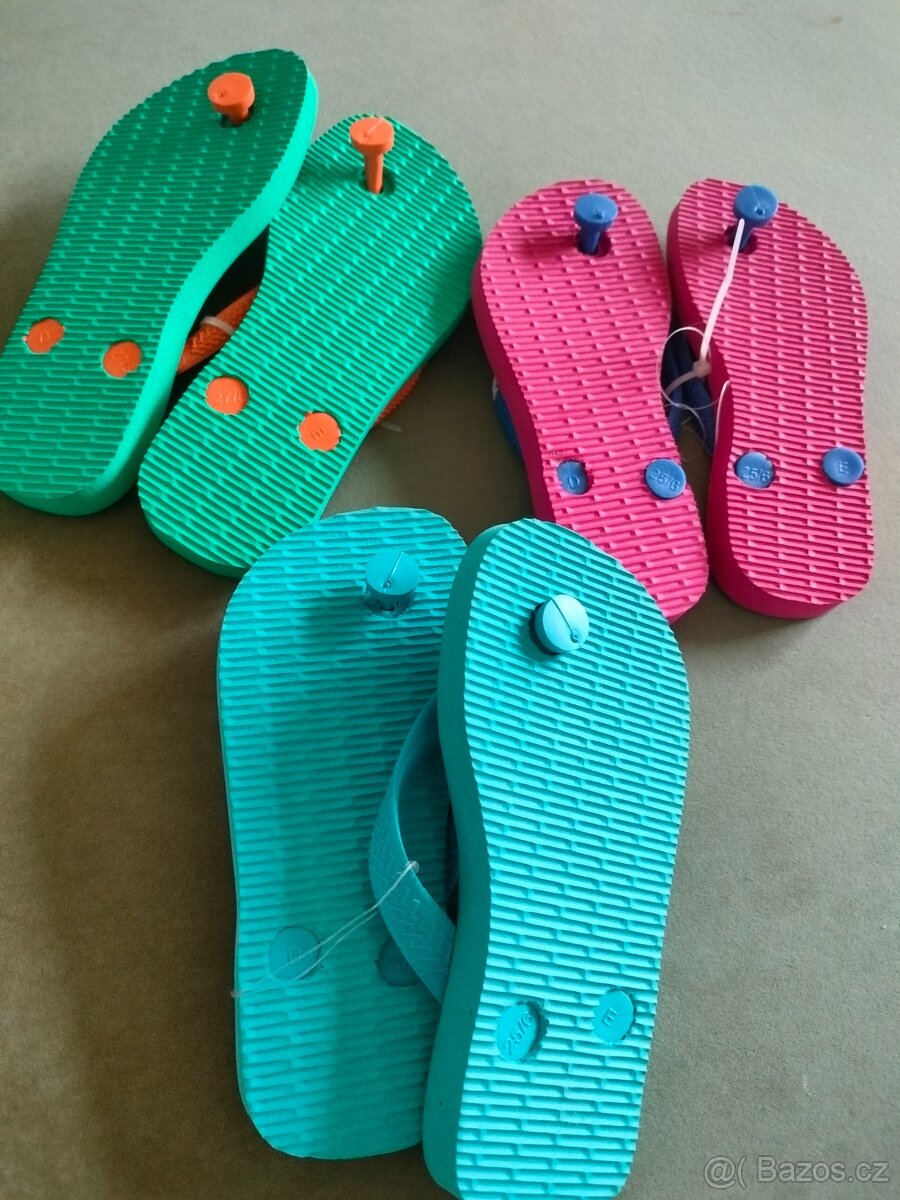 Letní pantofle dětské nove - 3