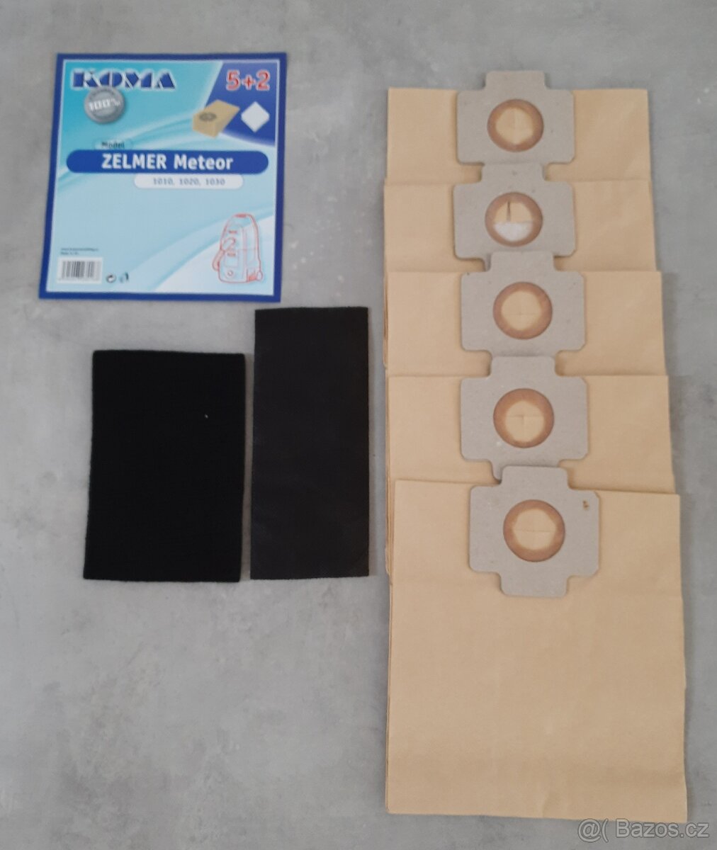 Příslušenství a sáčky k vysavači Zelmer Meteor - 3