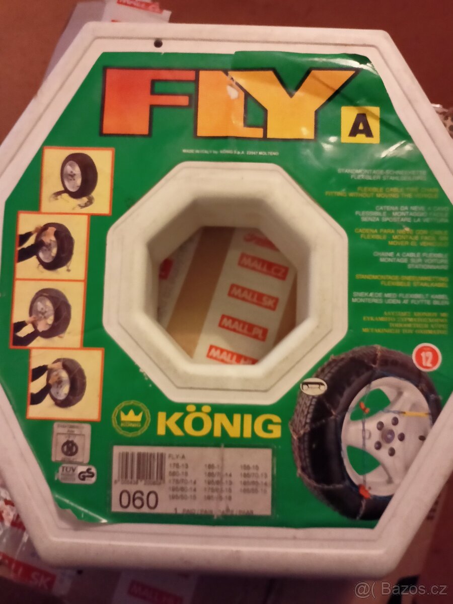 Sněhové řetězy KÖNIG FLY-A pro 14" 15" - 3