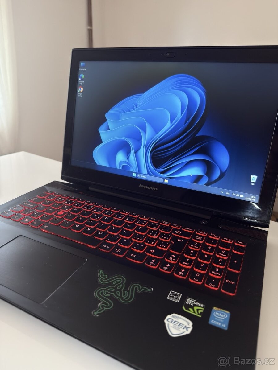 Prodám starší herní notebook Lenovo IdeaPad Y50-70 - 3
