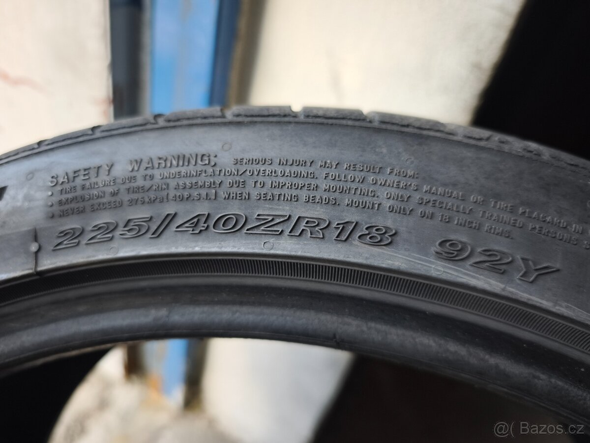 225/40 r18 letní pneumatiky - 3