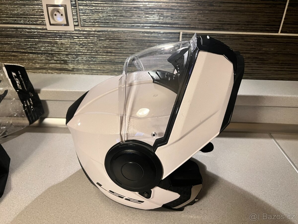LS2 FF902 SCOPE SOLID vyklápěcí přilba na motorku - 3
