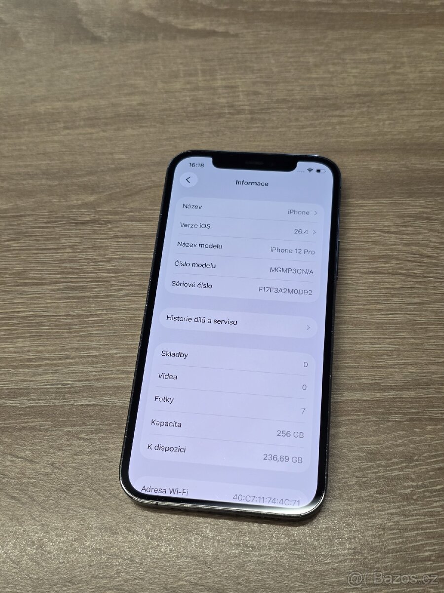 iPhone 12 pro 256GB (nová baterie) - 3