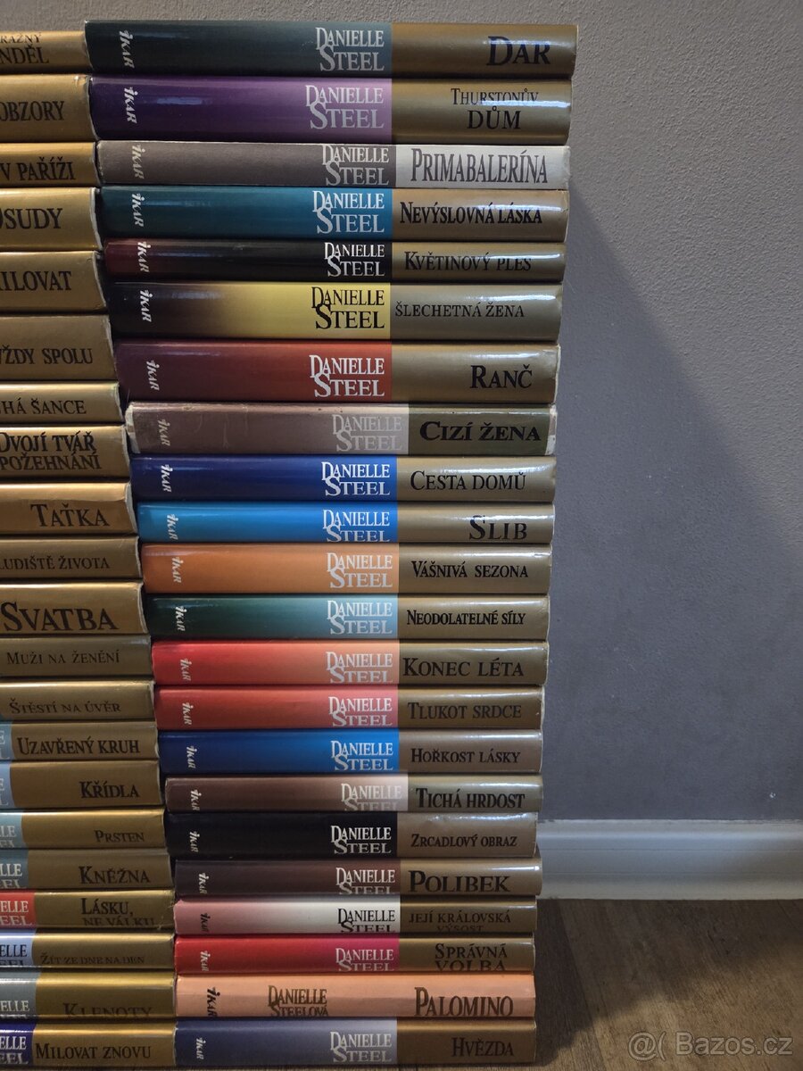 Sbírka knih – Danielle Steel - 3