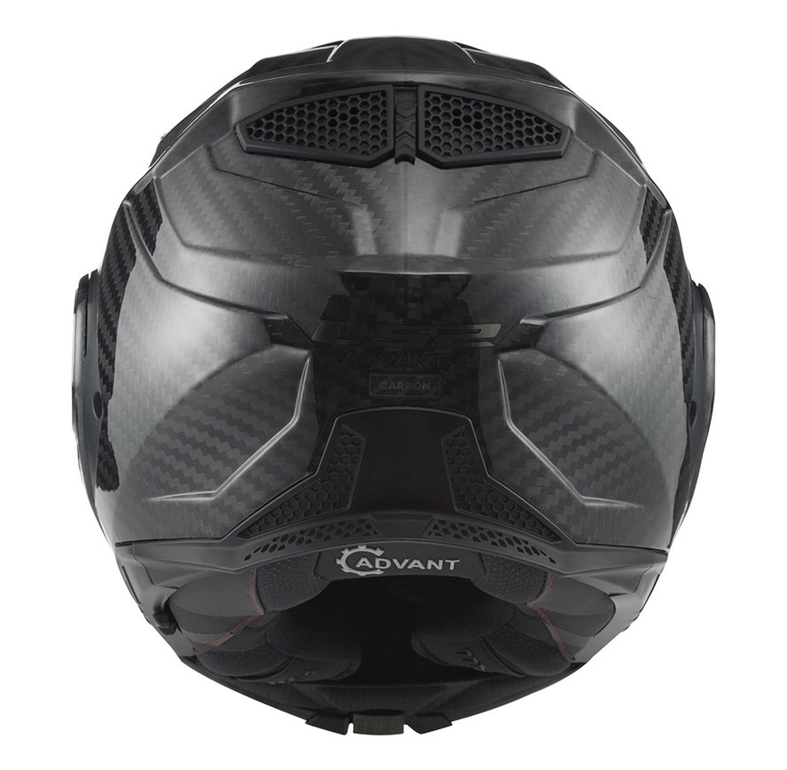 Překlápěcí přilba LS2 FF901 Advant X Solid Carbon - 3