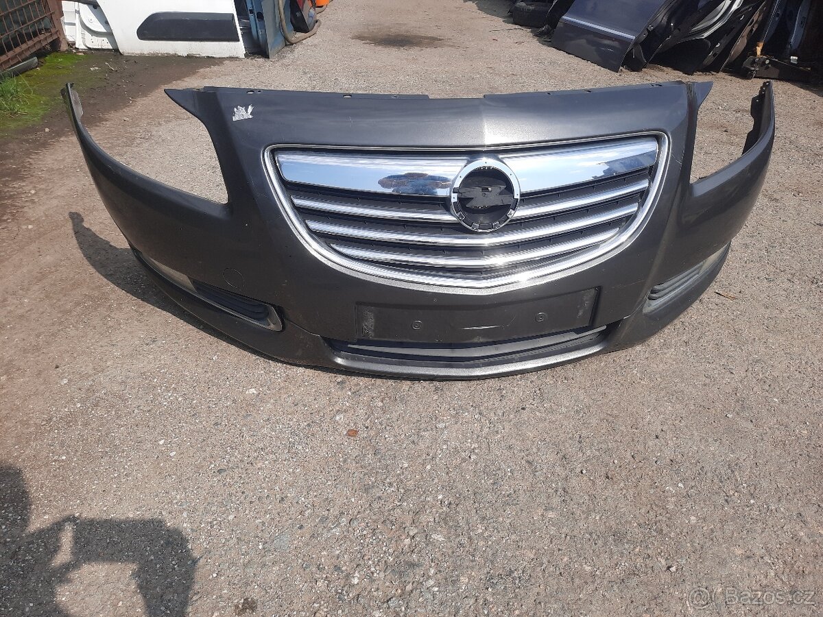 opel insignia model 2008 - predni naraznik kompletni - 3