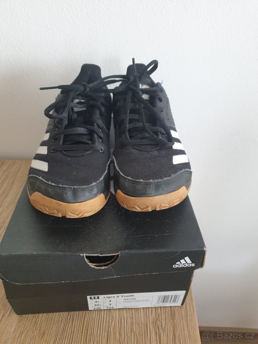 Sálové boty zn. ADIDAS Ligra 6 YOUTH č. 35,5 - 3