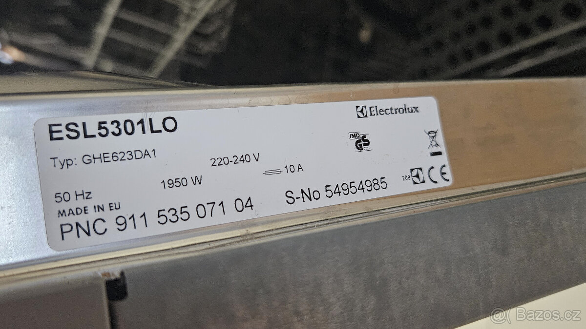 Vestavna myčka Electrolux - 3