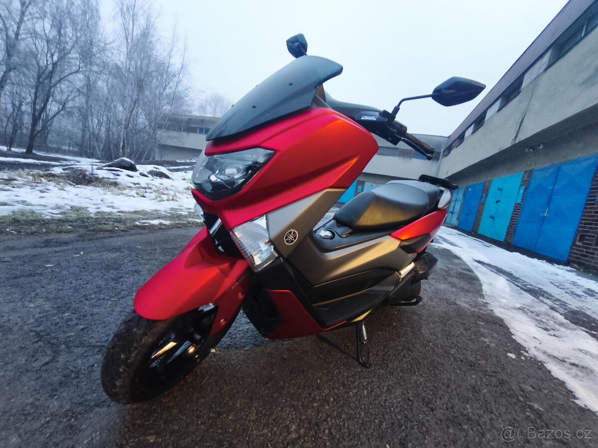 Yamaha N Max 125,zánovní,naj.pouze 3900 km,nehavar,ČR,dědic. - 3