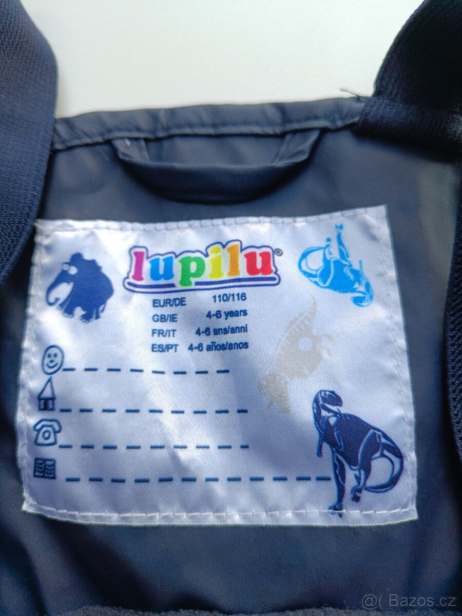 Nepromokavé kalhoty+ balíček oblečení vel 110/116 - 3