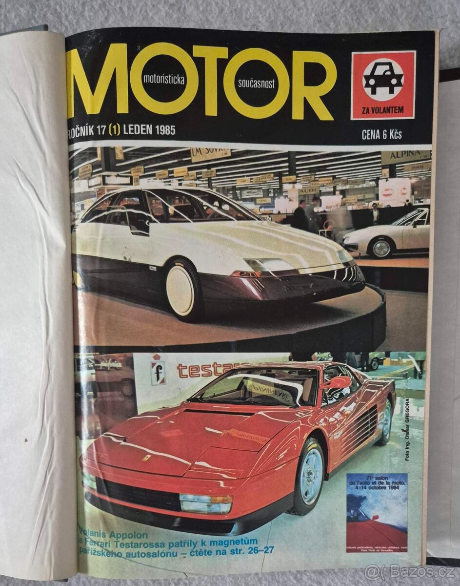 Svět motorů, KOMPLETNÍ SVÁZANÉ ROČNÍKY 1984 - 1987 - 3