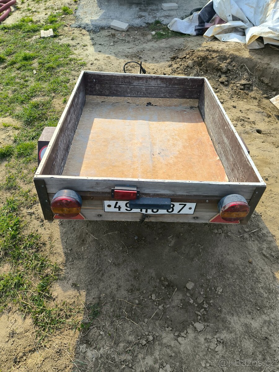 Přívěsný vozík za auto – 150 x 114 cm - 3