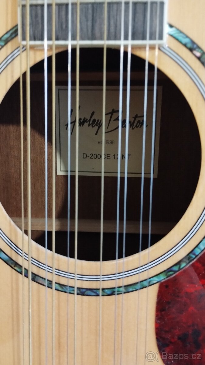 12-strunná elektroakustická kytara - 3