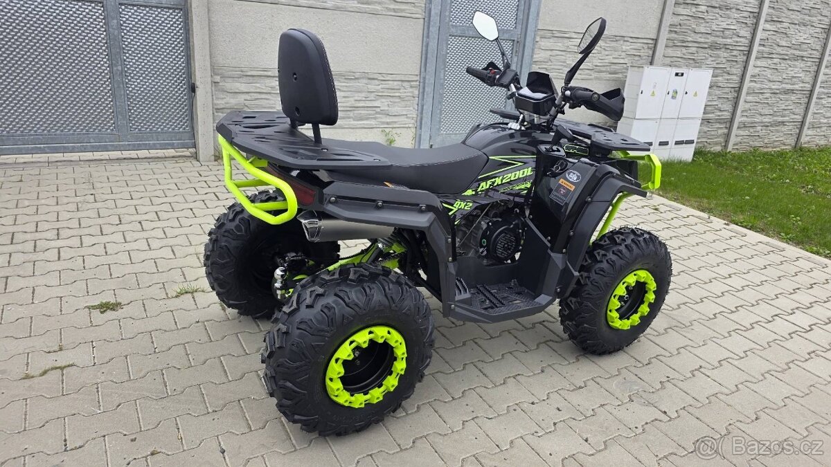 Čtyřkolka MiniRocket AFX200L, variátor 10 kola, černá - 3