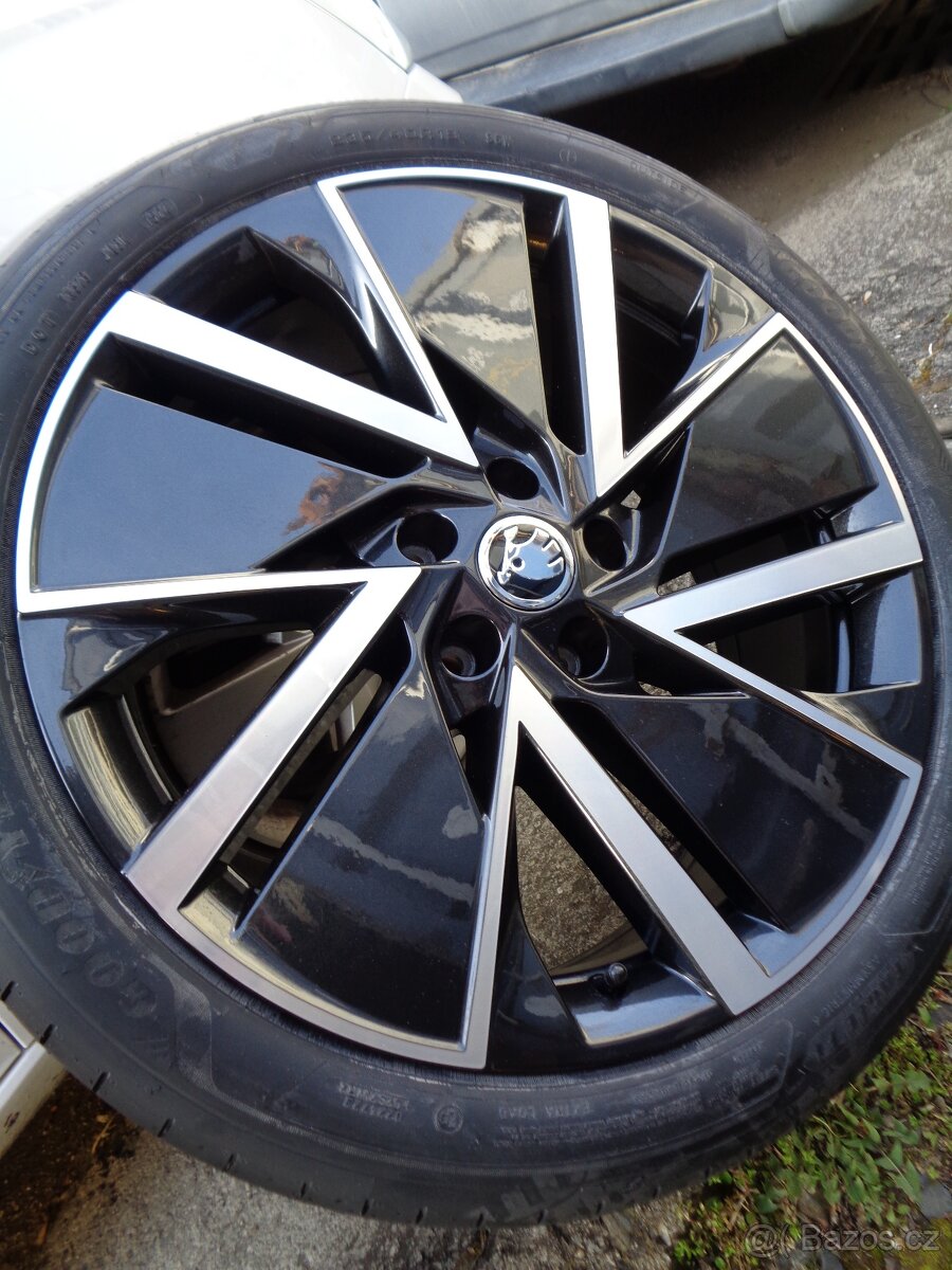 škoda superb 19 alu kola 5x112 nová - 3