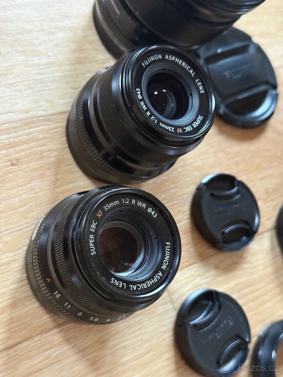 Objektivy Fujifilm XF16 1.4 WR, XF 35 2 WR - 3
