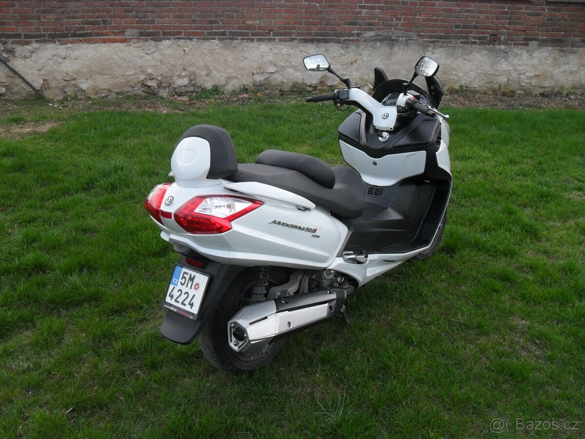 SYM MAXSYM 600,ABS,2015,LED DENNÍ SVÍCENÍ,2MAJITEL,CZ,2xKLÍČ - 3