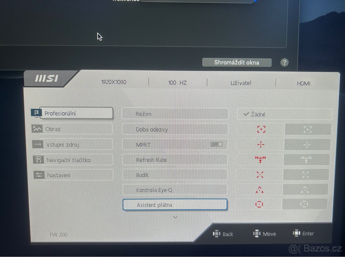 Herní 24,5 MSI MP251 100hz - 3