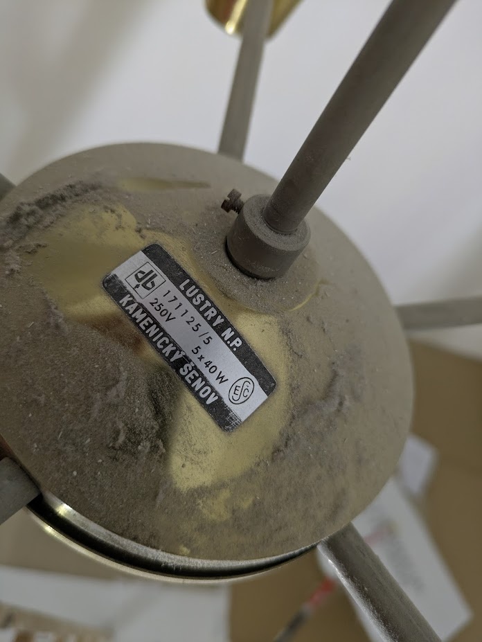 Lustr starožitný retro - 3