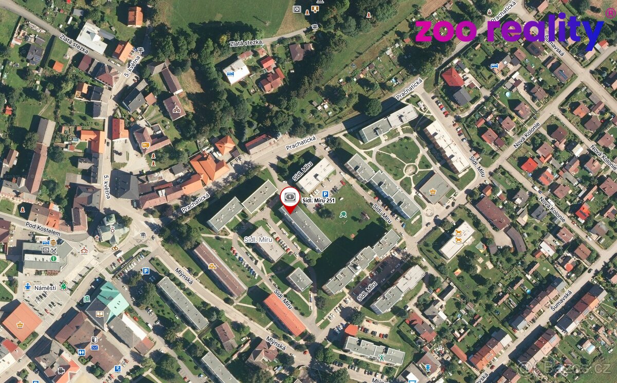 Prodej, byt 3+1, 69 m2, Sídl. Míru, Volary - 3