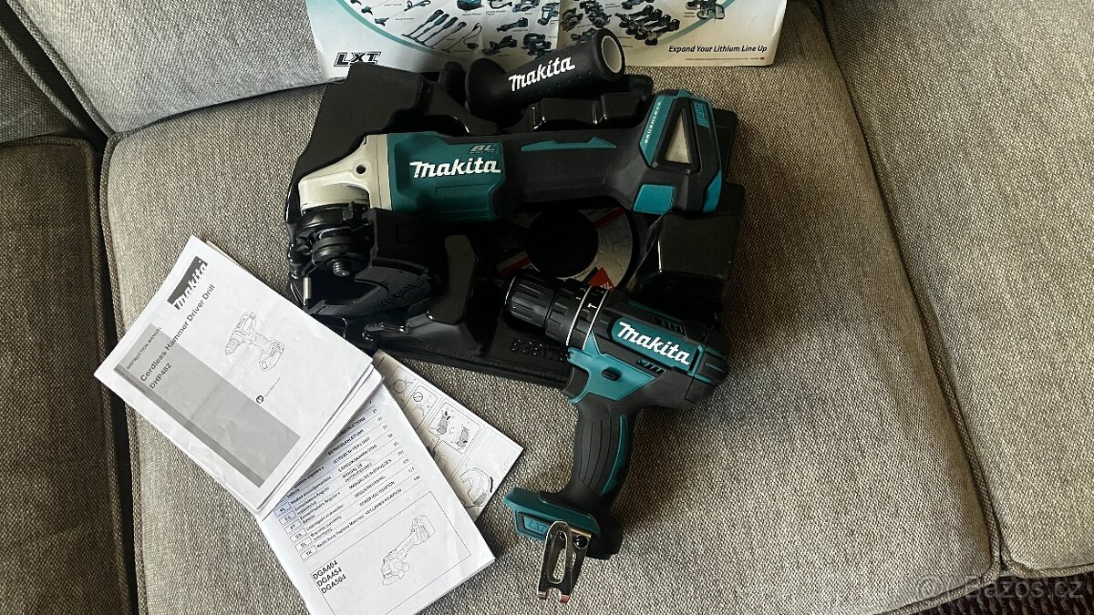 Makita DGA 504 + DHP 482 - 3