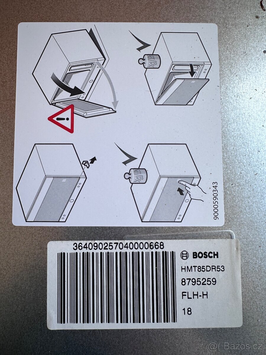 Parní trouba Bosch - 3