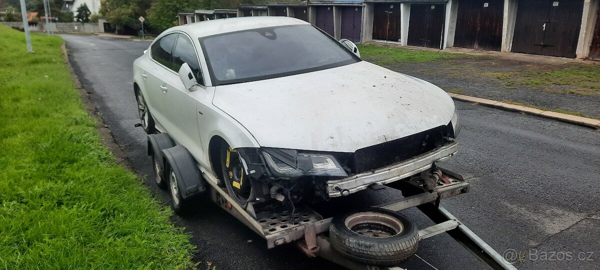 Audi a7 3.0 tdi díly z celého vozu 4g8 - 3