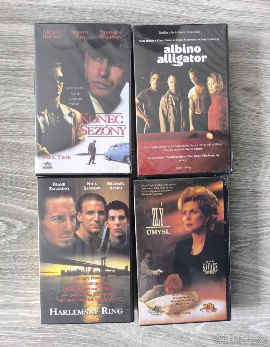 Videokazety nové - 3