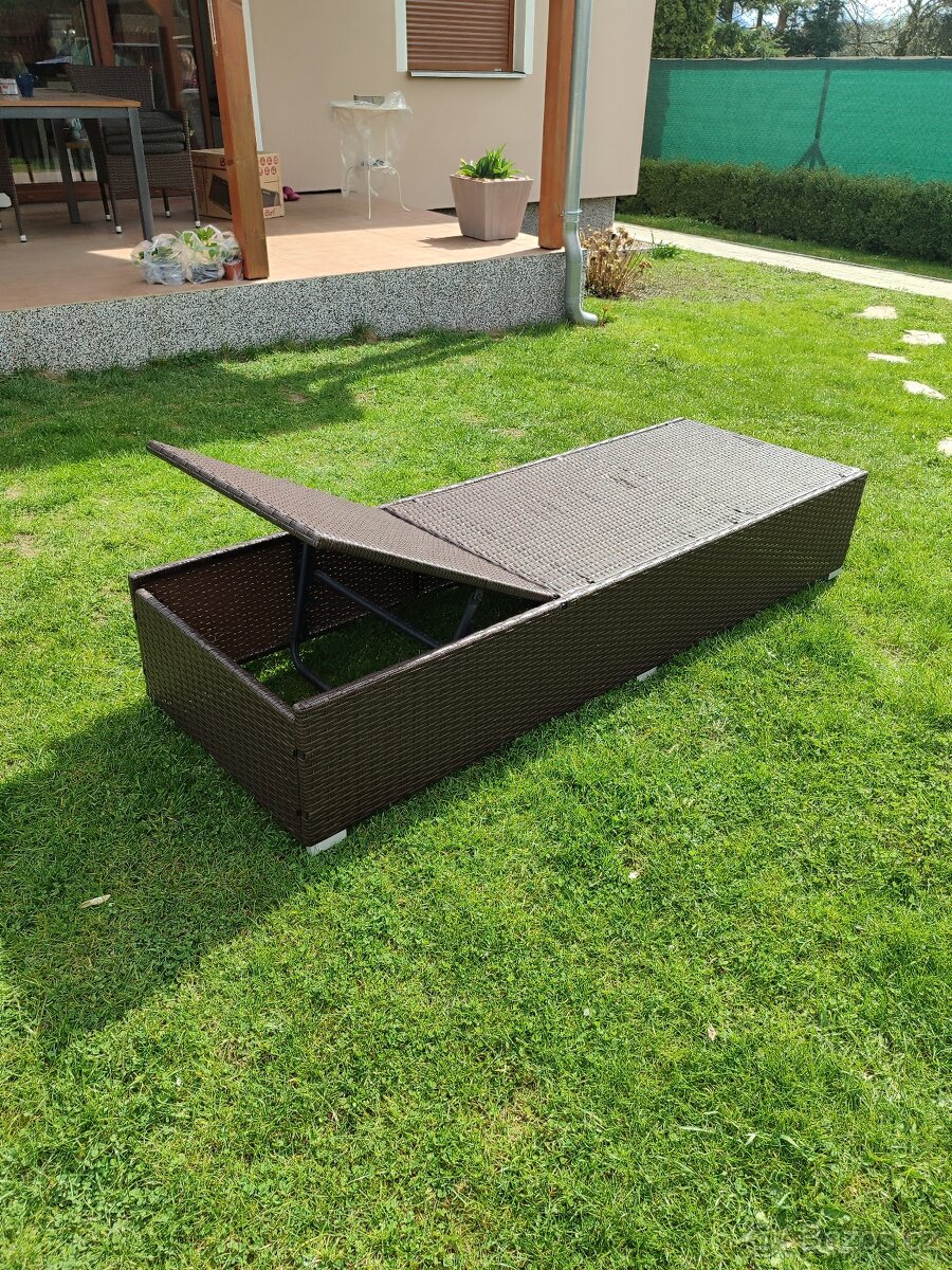 Ratanové lehátko - 3