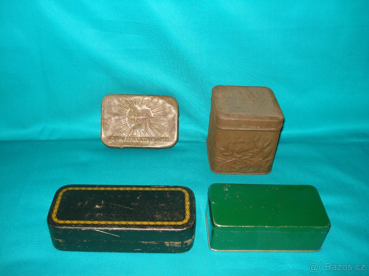 Plechové krabičky - 3