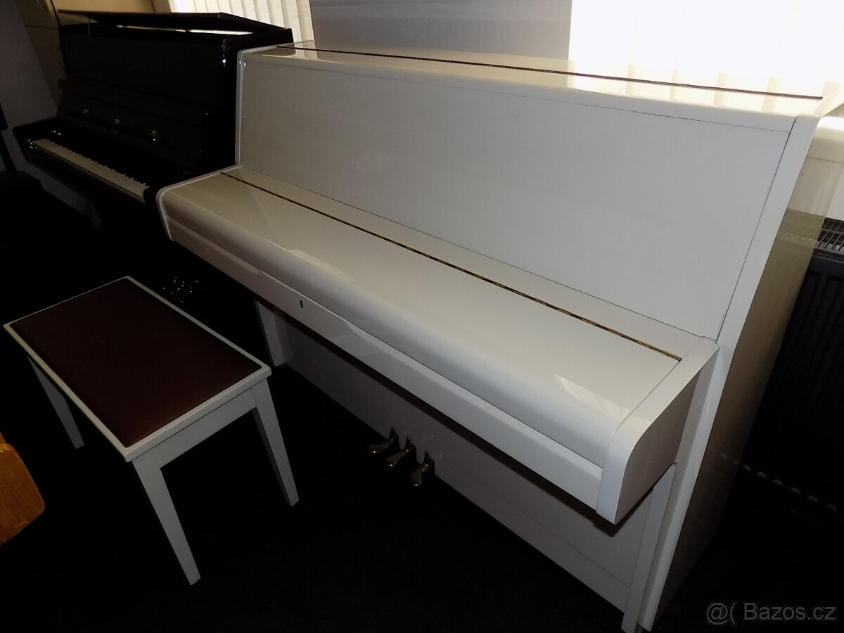 Bílé piano, pianino, klavír - 3