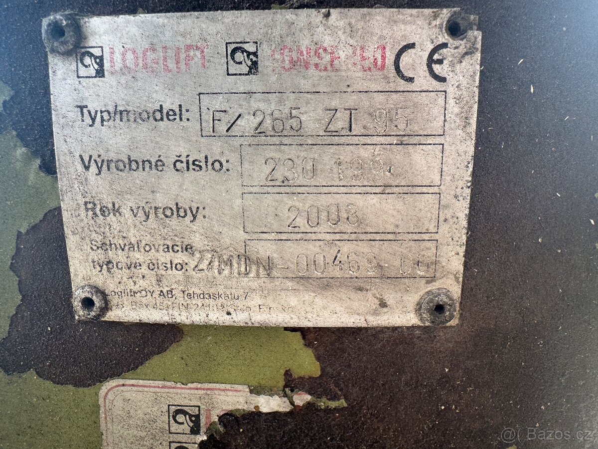 Hydraulická ruka LOGLIFT 265 ZT - 3