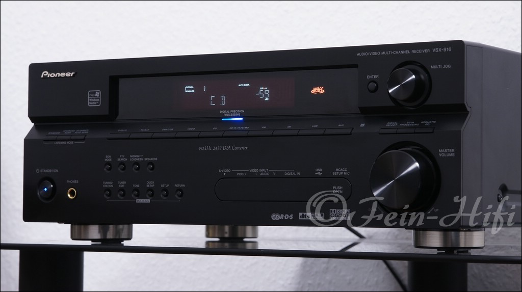 Pioneer VSX-916 7.1 x 100W AV receiver USB, DO, návod - 3
