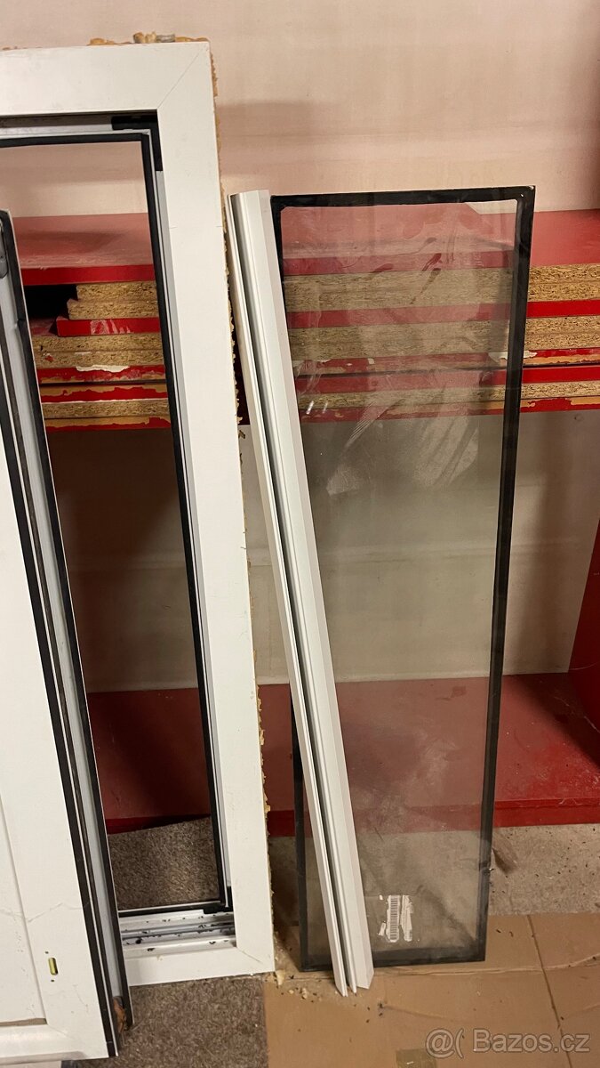 Hliníkové vstupní dveře 120×240 cm – AGC bezpečnostní dvojsk - 3