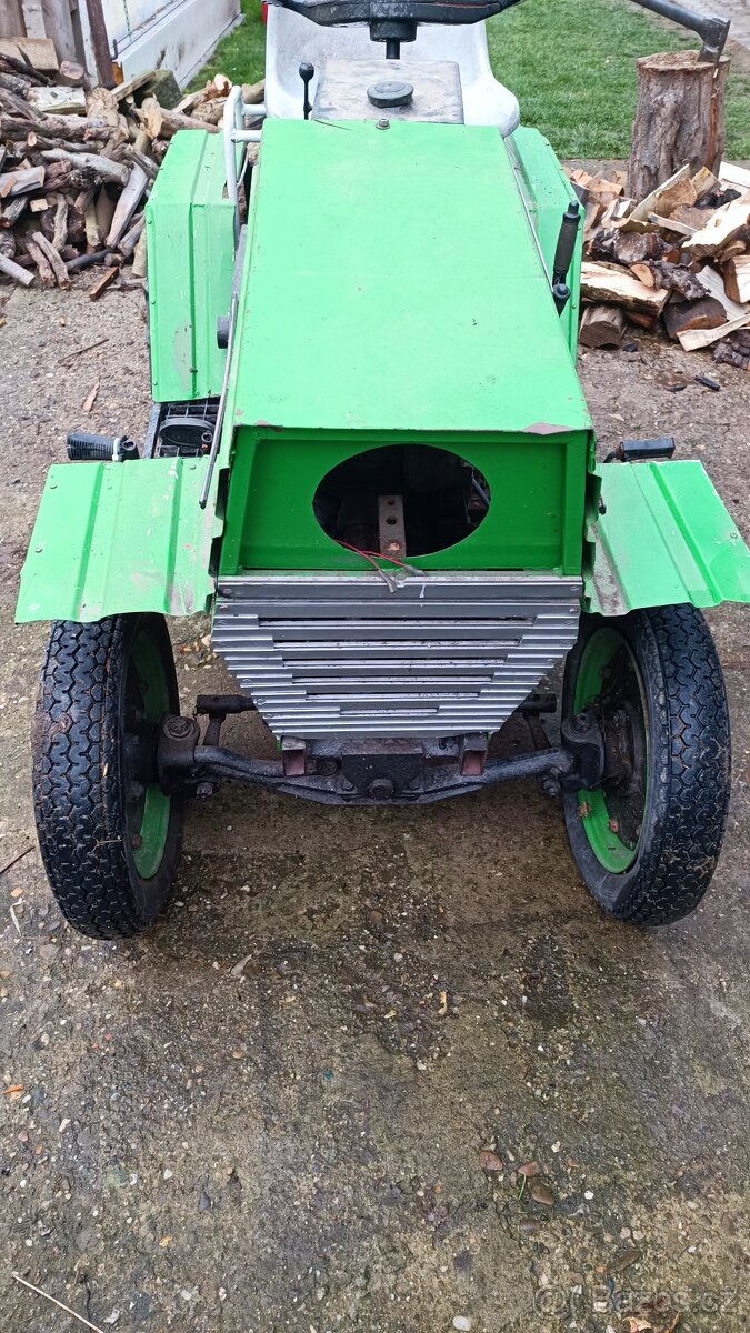 Malotraktor domácí výroby - 3