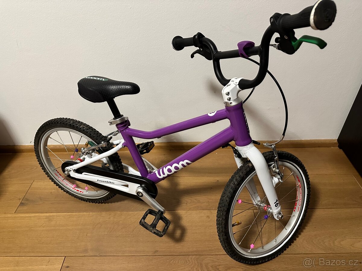 Detske kolo WHOOM 3 16” fialova - 3