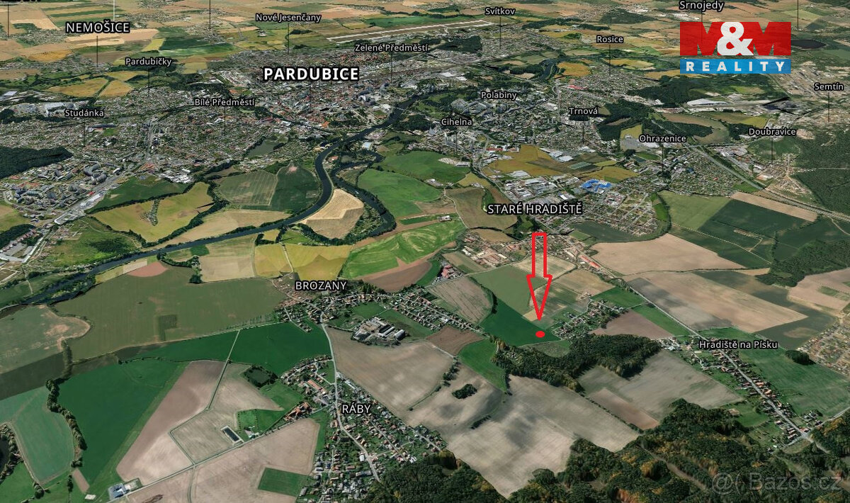 Prodej pole, 8036 m², Staré Hradiště - 3