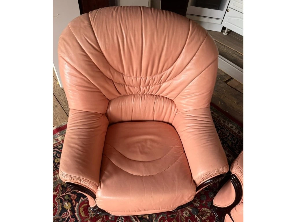 Luxusní italská kožená sedací souprava 3+1+1,5252 - 3