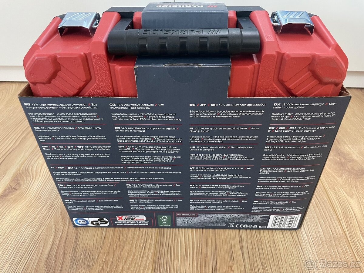 Parkside Performance Aku rázový utahovák PDSSAP 12 A1 - Novy - 3