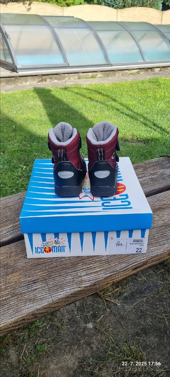 Dětské zimní boty - jako nové - 3