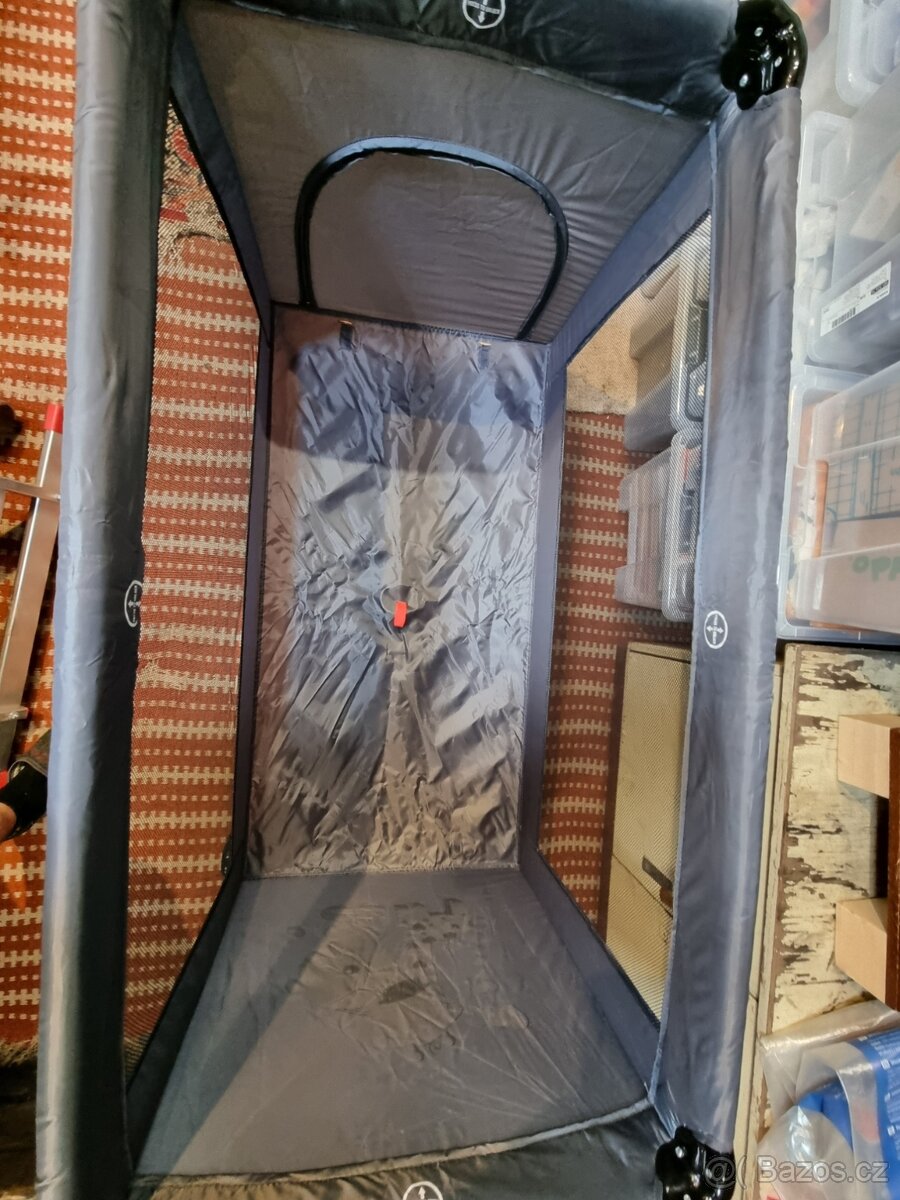 Dětská cestovní postýlka BOMIMI MONDO giraffe BO1913 šedá - 3