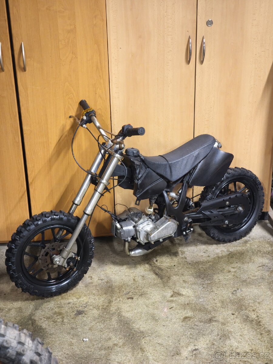 Dětská benzínová motorka 49ccm - 3