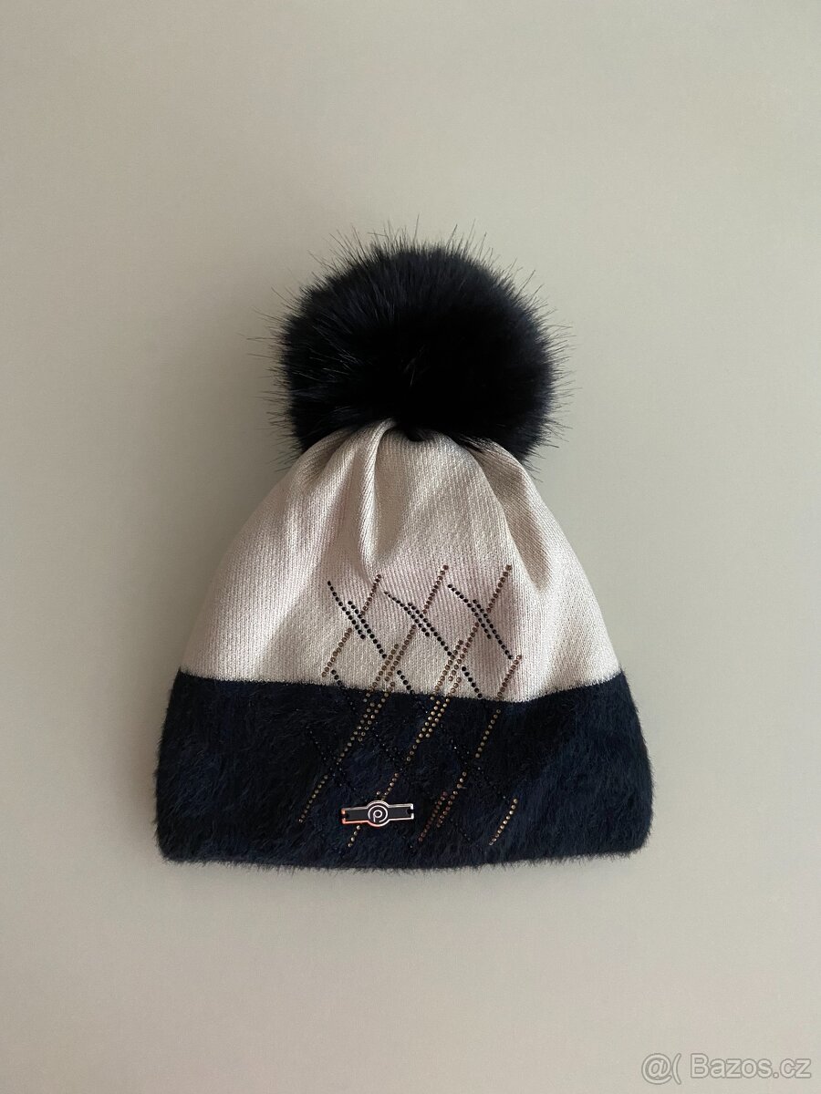 Nová krásná zimní dámská čepice - 3