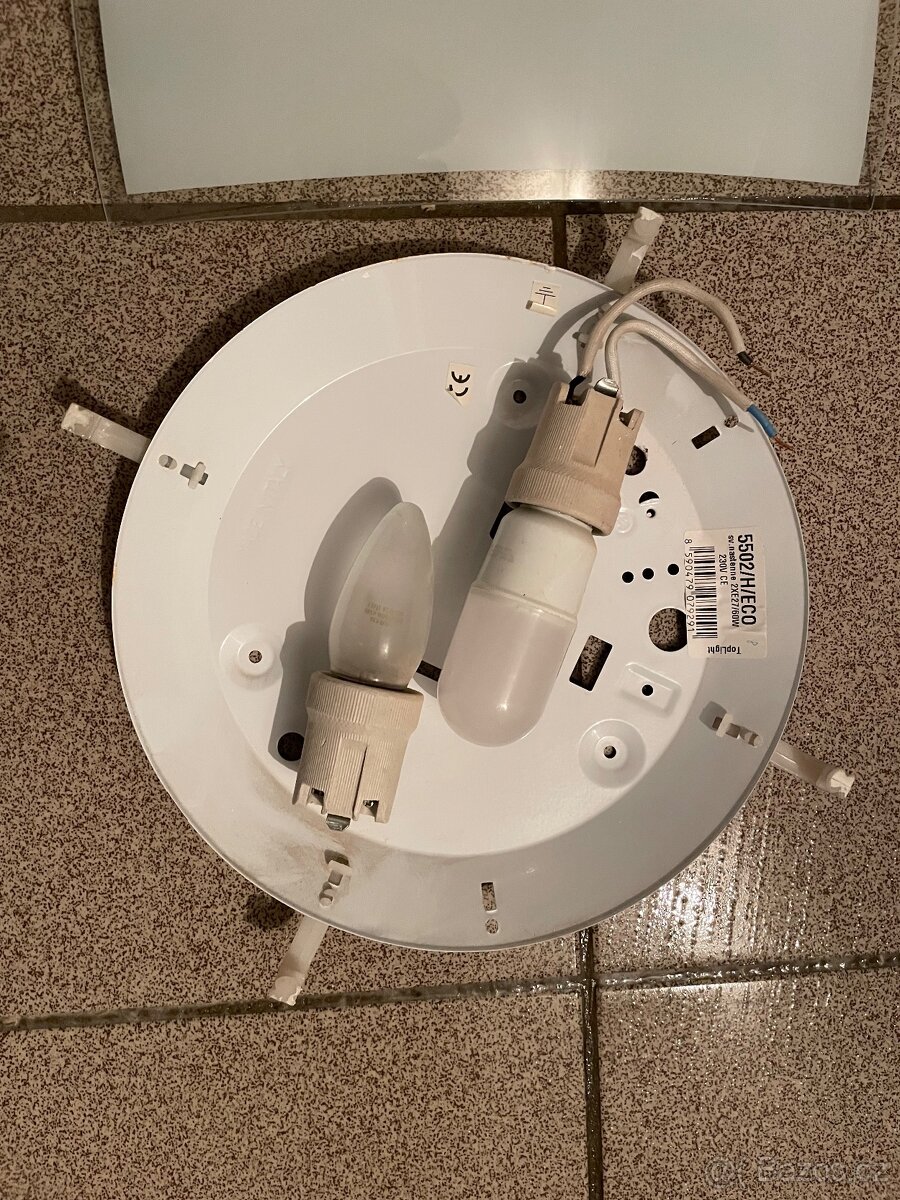 Skleněná lampa - 3