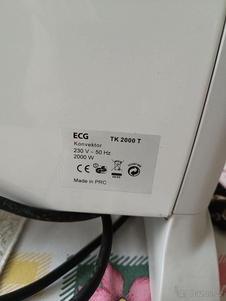 Elektrický ohřívač ECG - 3