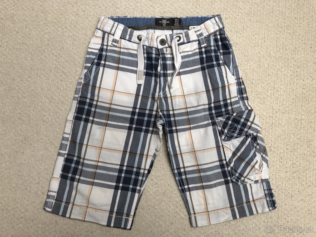 Dětské kraťasy, vel 122-128, 3+1 zdarma - 3