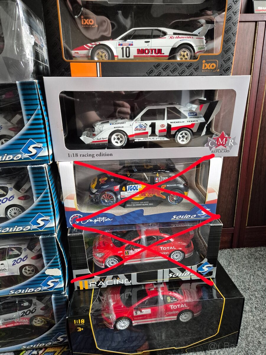 Rally 1:18 Peugeot,Hyundai, Audi, bmw, Ceny u foto - 3