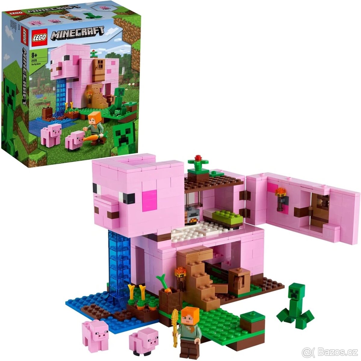 Lego Minecraft 21170 Prasečí dům - 3