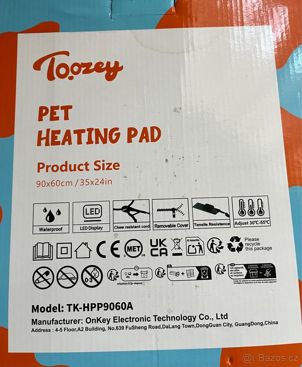 Elektrická vyhřívací podložka - 3