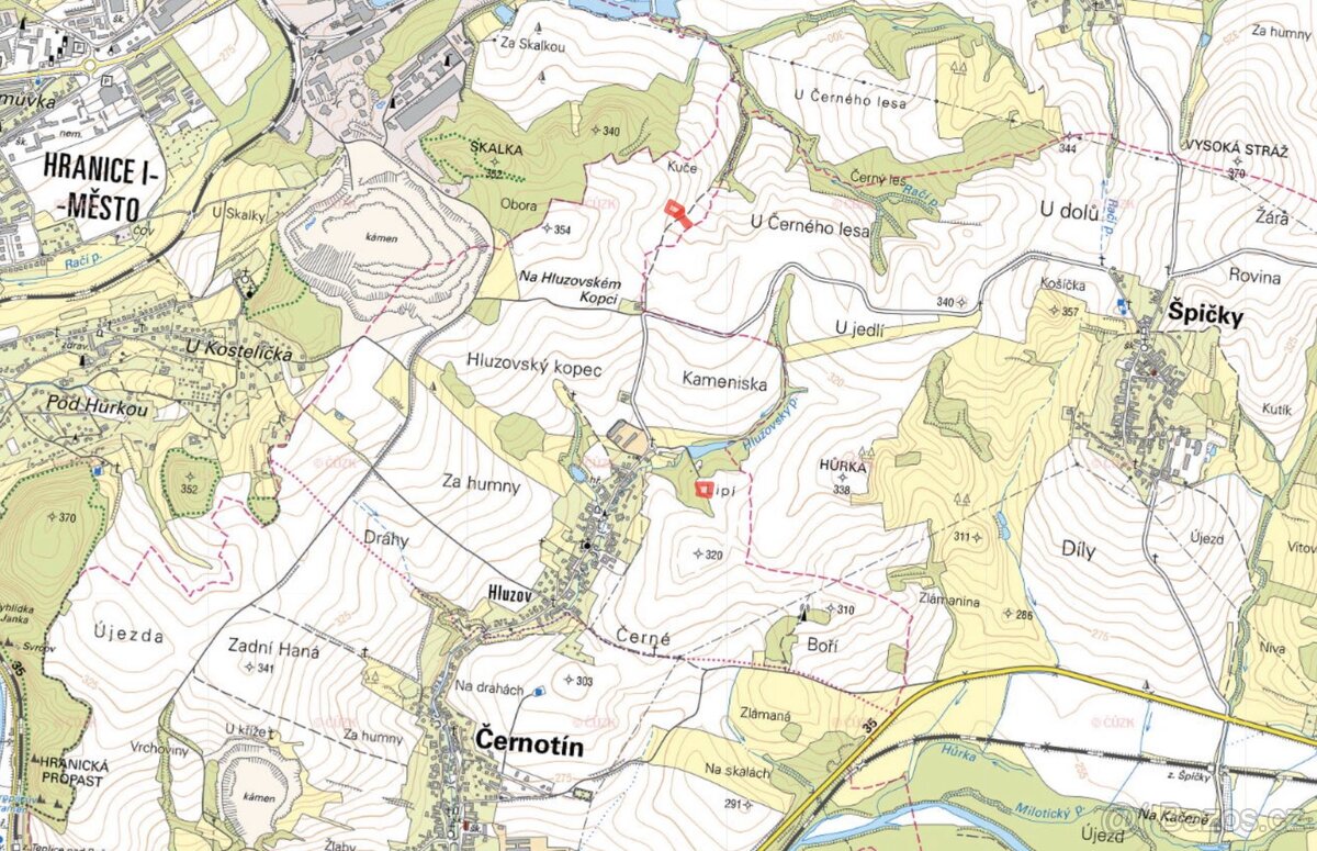 Zemědělská půda, prodej, Hluzov, Černotín, Přerov - 3